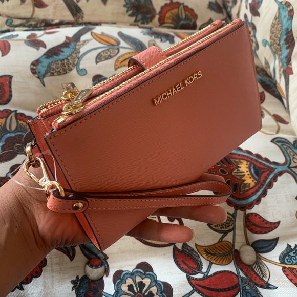 3in 1🍑New mk double zipper wallet - Picture 2 of 8